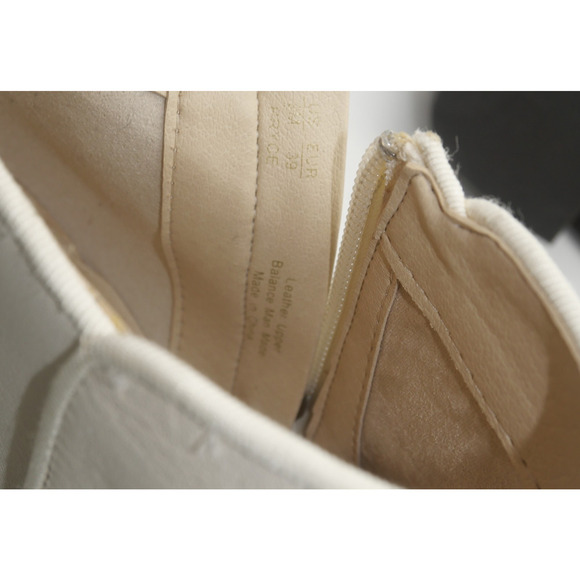 New Sam Edelman Women's 9 Pryce Modern Ivory Bootie Boots Cream Off White NO BOX - Picture 9 of 10